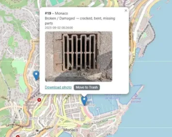 Zikaseal app report system